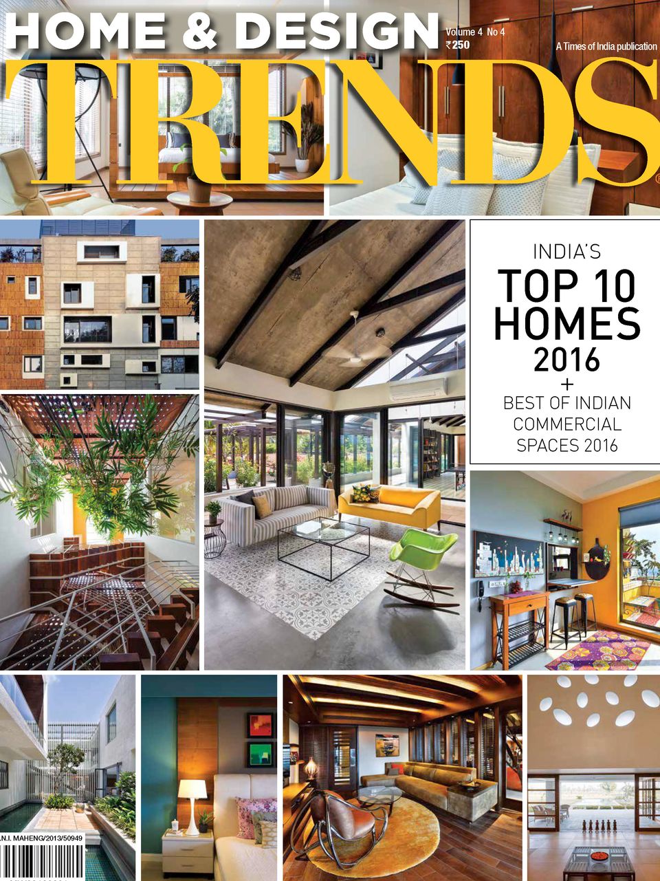 Home & Design TrendsAnniversary Special Vol 4, No. 4, 2016 Magazine